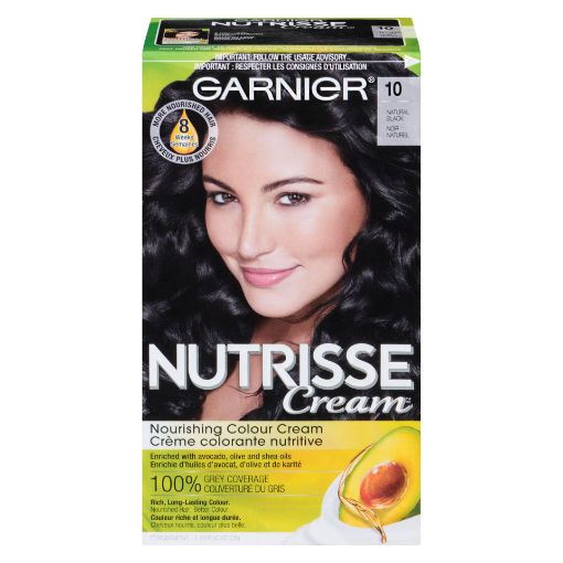 Picture of GARNIER NUTRISSE HAIR COLOUR - LIQUORICE #10                               