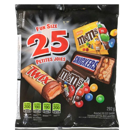 Picture of MARS/MandMS/MC/TWIX/SNICKERS HALLOWEEN - VARIETY PACK 25S 292GR