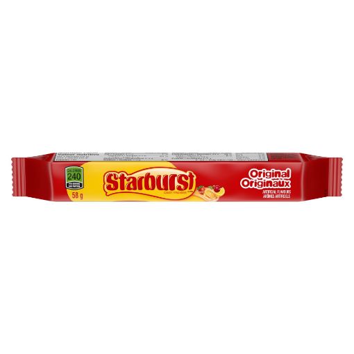 Picture of STARBURST FRUIT CHEWS - ORIGINAL 58GR                                      