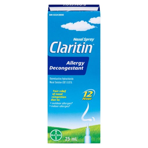 Picture of CLARITIN NASAL PUMP SPRAY 25ML                                             