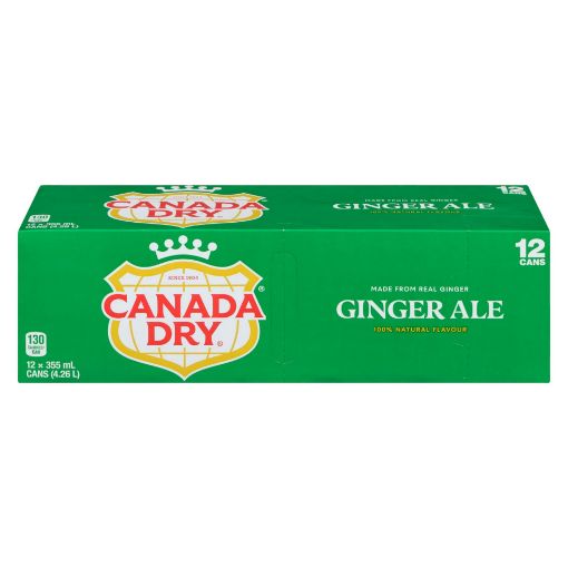 Picture of CANADA DRY GINGER ALE FRIDGEMATE 12X355ML