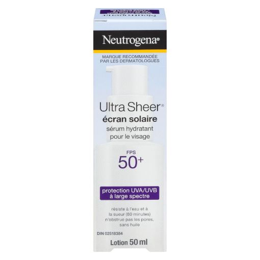 Picture of NEUTROGENA ULTRA SHEER SERUM SUNSCREEN SPF50 50ML