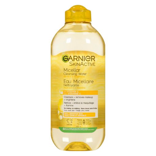 Picture of GARNIER MICELLAR WATER - BRIGHT VIT-C 400ML                                