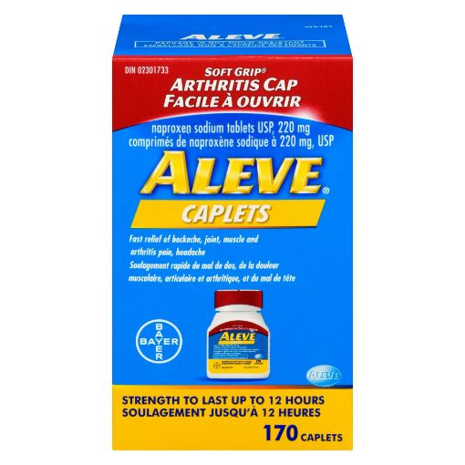 Picture of ALEVE ARTHRITIS SOFT GRIP CAPLETS 170S