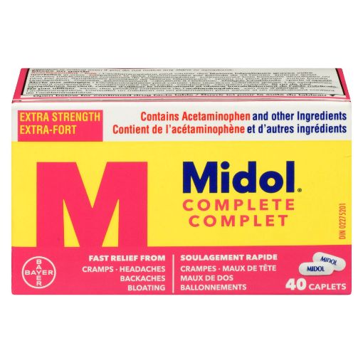 Picture of MIDOL COMPLETE CAPLETS 40S