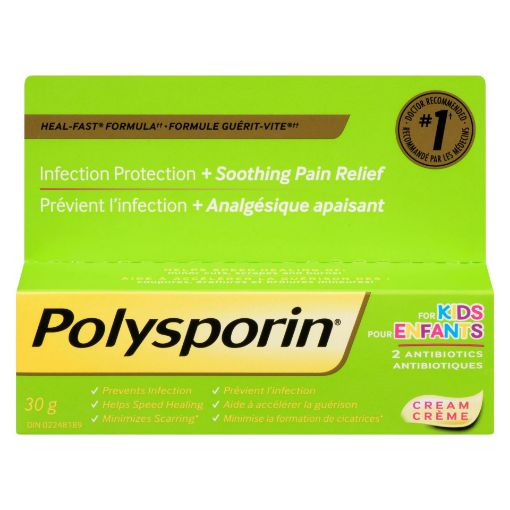 Picture of POLYSPORIN KIDS ANTIBIOTIC CREAM 30GR