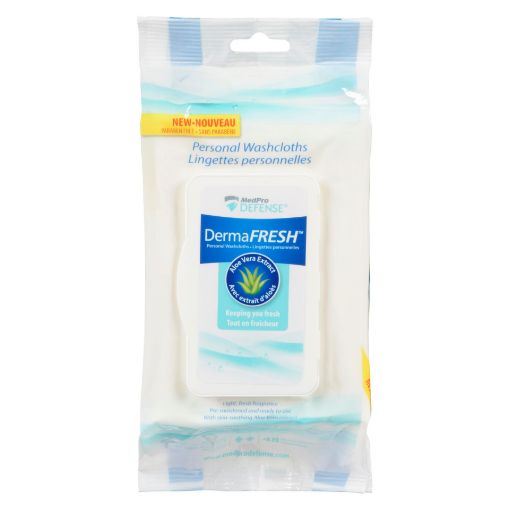 Picture of MEDPRO DERMAFRESH PERSONAL WASHCLOTHS 48S