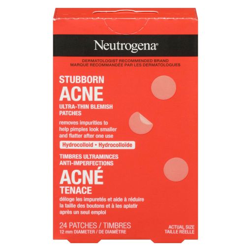 Picture of NEUTROGENA STUBBORN ACNE BLEMISH PATCHES 24S