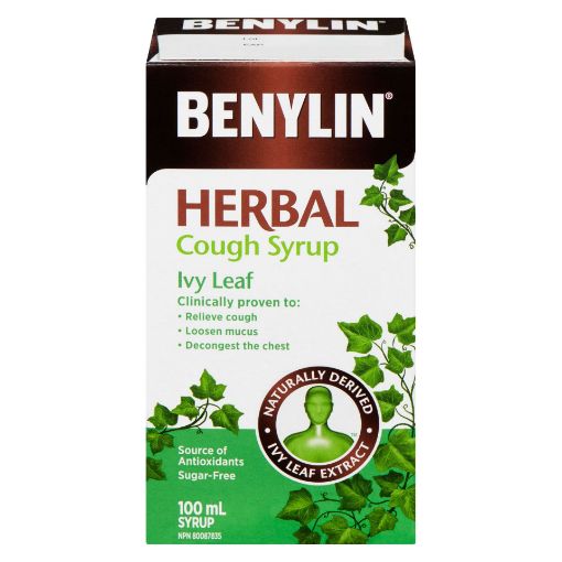 Picture of BENYLIN HERBAL COUGH SYRUP - IVY LEAF 100ML