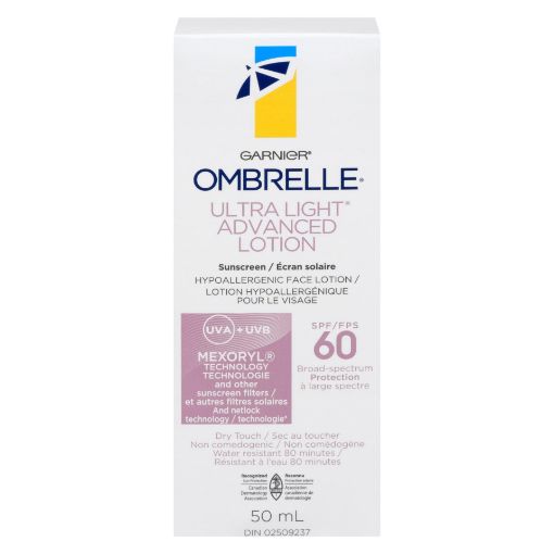 Picture of GARNIER OMBRELLE FACE ULA SPF60 50ML