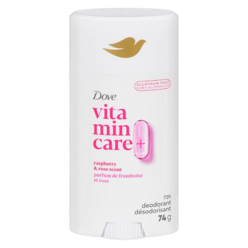 Picture of DOVE VITAMIN CARE+ DEODORANT - RASPBERRY and ROSE 74GR