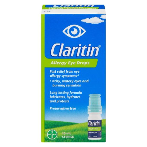 Picture of CLARITIN ALLERGY RELIEF EYE DROPS 10ML