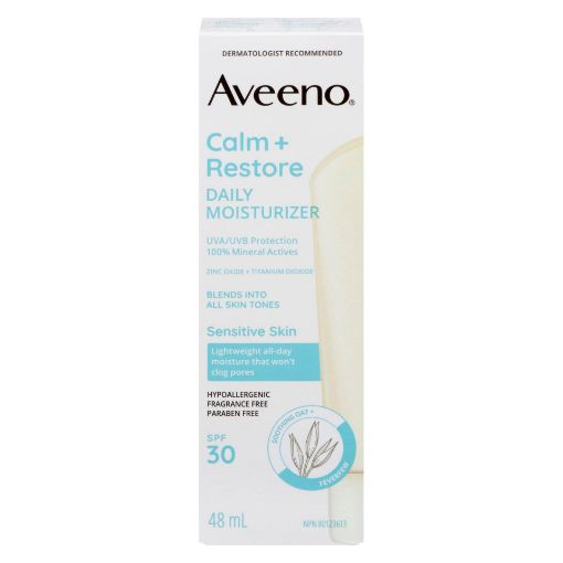 Picture of AVEENO CALM + RESTORE DAILY FACE MOISTURIZER SPF30 48ML