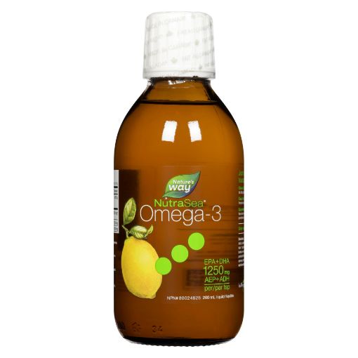 Picture of NUTRASEA OMEGA 3 - LEMON 200ML                                             