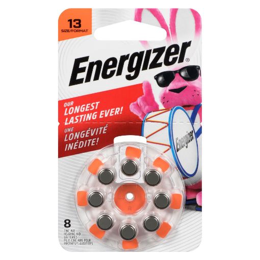 Picture of ENERGIZER HEARING AID BATTERIES - SIZE 13 8S