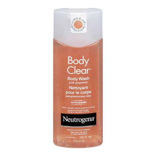 Picture of NEUTROGENA OIL FREE BODY WASH - PINK GRAPEFRUIT 250ML