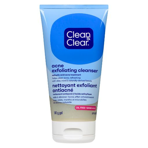 Picture of CLEAN and CLEAR ACNE EXFOLIATING CLEANSER 141GR