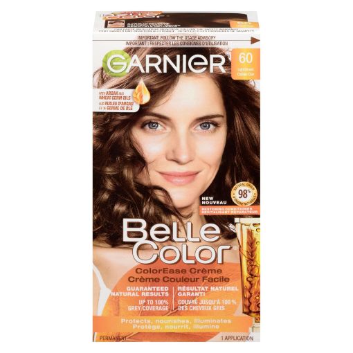 Picture of GARNIER BELLE COLOR HAIR COLOUR - LIGHT BROWN #60                          