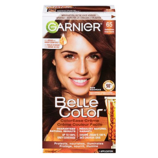 Picture of GARNIER BELLE COLOR HAIR COLOUR - CHESTNUT BROWN #65                       