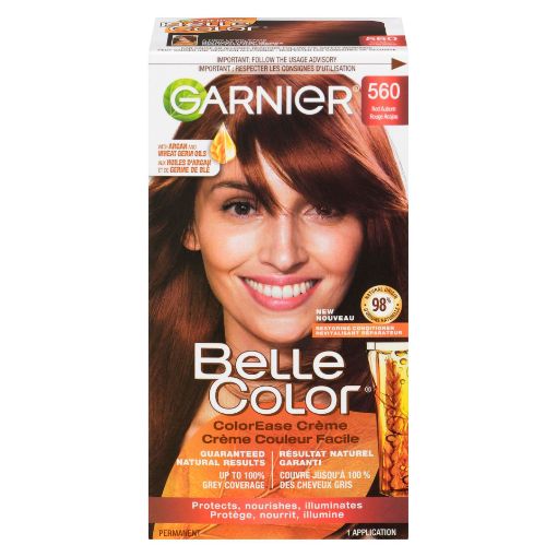 Picture of GARNIER BELLE COLOR HAIR COLOUR - MAHOGANY RED #560                        