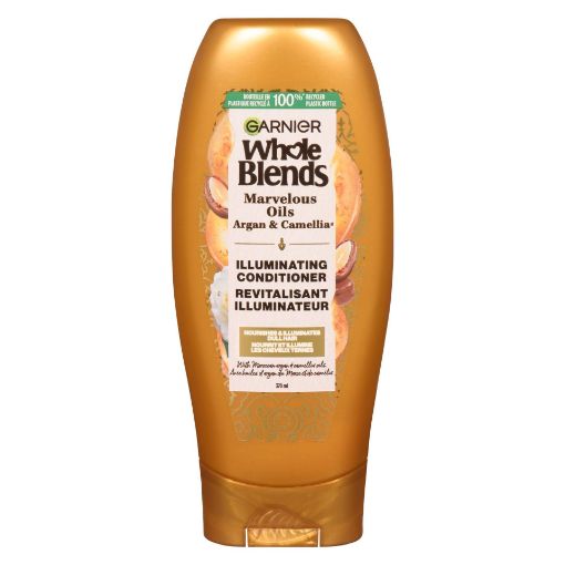 Picture of GARNIER WHOLE BLENDS ARGAN CAMELIA CONDITIONER 370ML                       