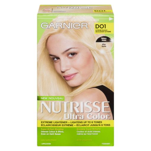 Picture of GARNIER NUTRISSE ULTRA COLOR HAIR COLOUR - BLEACH #D01                     