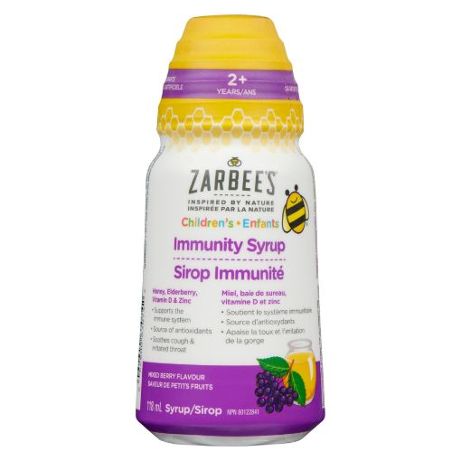 Picture of ZARBEES CHILDRENS IMMUNITY SYRUP 118ML