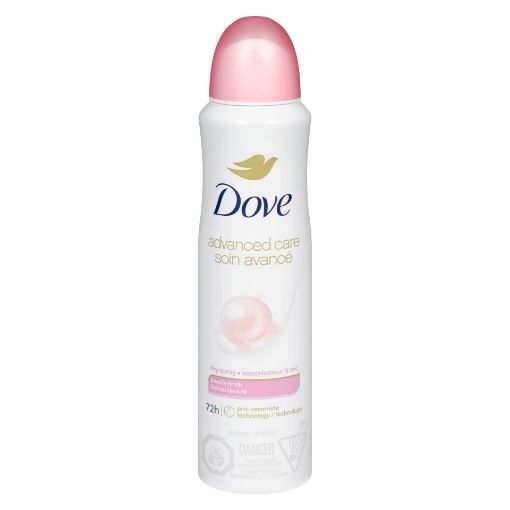 Picture of DOVE ANTIPERSPIRANT DRY SPRAY - BEAUTY FINISH 107GR                        