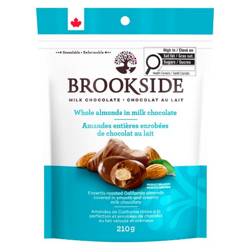 Picture of BROOKSIDE MILK CHOCOLATE COVERED ALMONDS 210GR