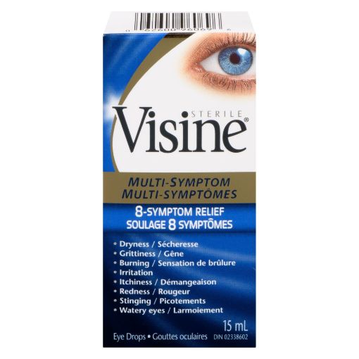 Picture of VISINE EYE DROPS - MULTI-SYMPTOM 15ML                                      