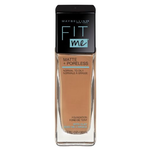 Picture of MAYBELLINE FIT ME MATTE + PORELESS FOUNDATION - TOFFEE 330 30ML            