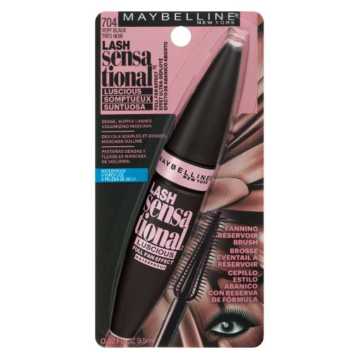 Picture of MAYBELLINE LASH SENSATIONAL LUSCIOUS MASCARA WTP - VERY BLACK              