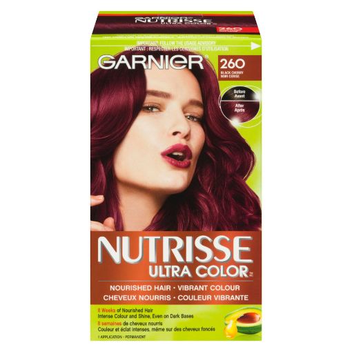 Picture of GARNIER NUTRISSE ULTRA COLOR - INTENSE DARK AUBURN #260