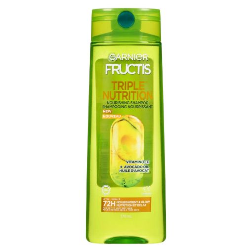 Picture of GARNIER FRUCTIS TRIPLE NUTRITION SHAMPOO 370ML                             