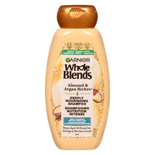 Picture of GARNIER WHOLE BLENDS ARGAN RICHES SHAMPOO 370ML