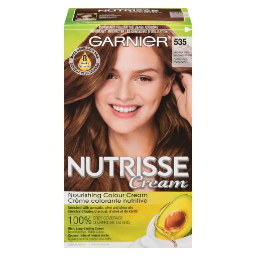 Picture of GARNIER NUTRISSE HAIR COLOUR - CHOCOLATE CARAMEL #535                      