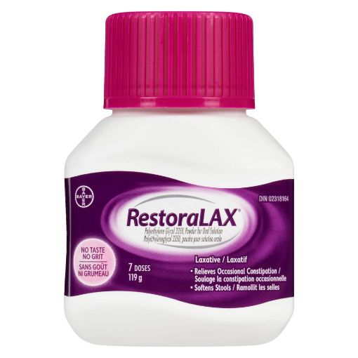 Picture of RESTORALAX 7 ONCE-DAILY DOSES 119GR