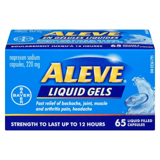 Picture of ALEVE LIQUID GELS 65S