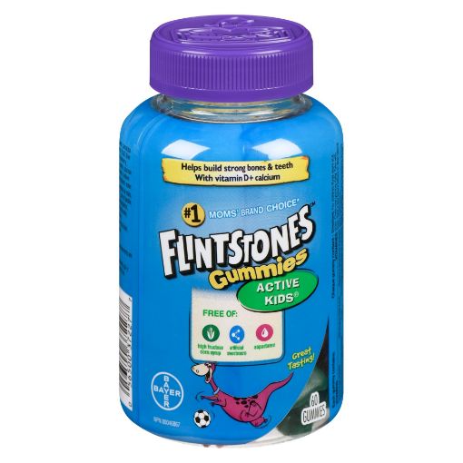 Picture of FLINTSTONES GUMMIES ACTIVE KIDS 60S