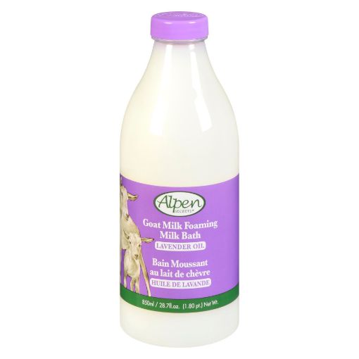 Picture of ALPEN SECRETS GOAT MILK FOAM BATH - LAVENDER OIL 850ML