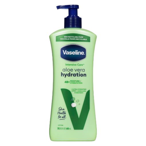 Picture of VASELINE INTENSIVE CARE LOTION - ALOE 600ML                                