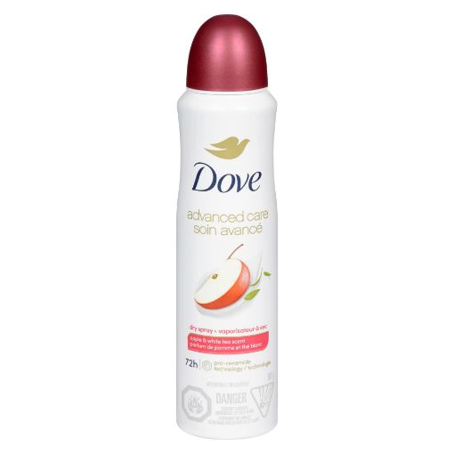 Picture of DOVE GO FRESH FOR WOMEN ANTIPERSPIRANT - APPLE and WHITE TEA 107GR