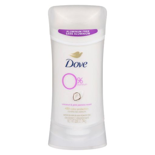 Picture of DOVE ALUMINUM FREE DEODORANT - COCONUT + PINK JASMINE 74GR                 