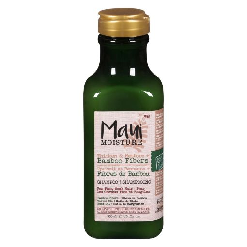 Picture of MAUI MOISTURE SHAMPOO - THICKEN and RESTORE + BAMBOO FIBER 385ML