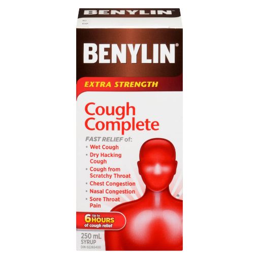 Picture of BENYLIN DM-D-E COUGH SYRUP - EXTRA STRENGTH 250ML