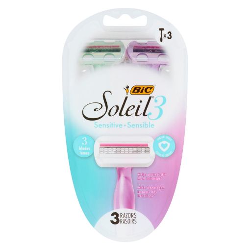 Picture of BIC SOLEIL SENSITIVE RAZOR - WOMENS 3S                                     