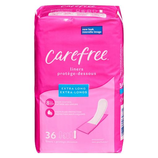 Picture of CAREFREE LINERS - EXTRA LONG 36S