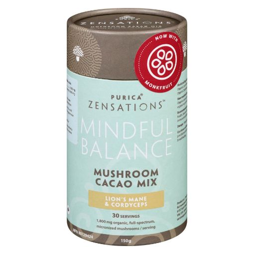 Picture of ZENSATIONS MINDFUL BREATH - MUSHROOM COCAO MIX 150GR