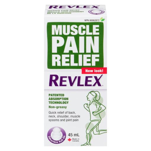 Picture of REVLEX MUSCLE PAIN RELIEF - ODOURLESS - ROLL-ON 45ML         