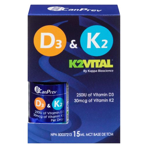 Picture of CANPREV VITAMIN D3 and K2 15ML